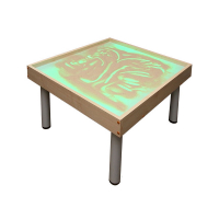 Столик на ножках для рисования песком Радуга. Подсветка RGB - «globural.ru» - Ростов-на-Дону
