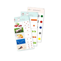 Комплект карточек (10) "Обучающий калейдоскоп для ДО. Познание. Цифры и числа" - «globural.ru» - Ростов-на-Дону