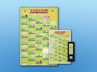 Интерактивный стенд "Говорящая азбука" адаптивный, с сенсорным пультом управления и планшетом со шрифтом Брайля - «globural.ru» - Ростов-на-Дону