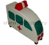 Напольная мягкая игрушка «Скорая помощь» каталка - «globural.ru» - Ростов-на-Дону