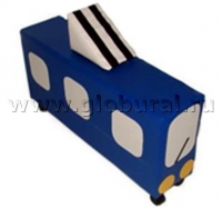 Напольная мягкая игрушка «Троллейбус» каталка - «globural.ru» - Ростов-на-Дону