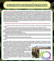 Стенд "Основы военной службы" - «globural.ru» - Ростов-на-Дону