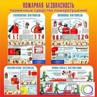 Стенд "Пожарная безопасность" (вариант 2 в ассортименте) - «globural.ru» - Ростов-на-Дону