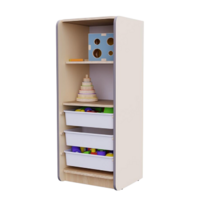 Открытый шкаф с ящиками из коллекции мебели «НЕГА» (цвет бежевый) - «globural.ru» - Ростов-на-Дону