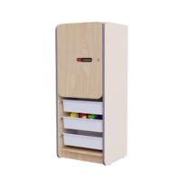 Закрытый шкаф с ящиками из коллекции мебели «НЕГА (цвет бежевый) - «globural.ru» - Ростов-на-Дону