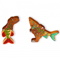 Магнитный деревянный конструктор "Дино" - «globural.ru» - Ростов-на-Дону