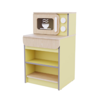 Модуль с микроволновкой из коллекции «НЕГА» (желтый) - «globural.ru» - Ростов-на-Дону