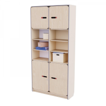 Рабочий стеллаж для воспитателя из коллекции «НЕГА» (цвет бежевый) - «globural.ru» - Ростов-на-Дону