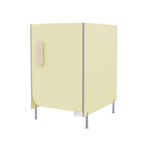 Гигиеническая кабинка из коллекции «НЕГА» (цвет желтый) - «globural.ru» - Ростов-на-Дону