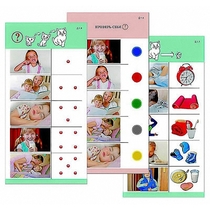 Комплект карточек (10) "Обучающий калейдоскоп для ДО. Познание. Мой день" - «globural.ru» - Ростов-на-Дону