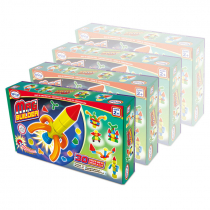 Магнитный конструктор Строитель. Базовый 30 деталей + колесная база. Комплект на группу - «globural.ru» - Ростов-на-Дону