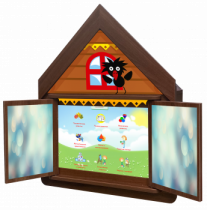 Логопедический комплекс "Домик Антошки" (навесной) - «globural.ru» - Ростов-на-Дону