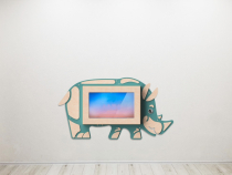 «Носорог» - Декоративная сенсорная панель 32" - «globural.ru» - Ростов-на-Дону