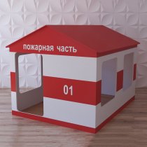 Детский игровой домик «Пожарная служба» - «globural.ru» - Ростов-на-Дону