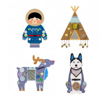 Набор бизибордов "Северная сказка" - «globural.ru» - Ростов-на-Дону