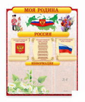 Стенд "Наша родина Россия" - «globural.ru» - Ростов-на-Дону
