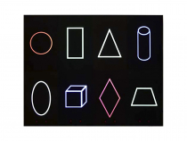 Панель "Цветные фигуры-8" (вариант 1) - «globural.ru» - Ростов-на-Дону