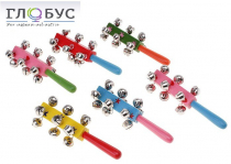 Набор "Погремушка с колокольчиками и ручкой" - «globural.ru» - Ростов-на-Дону