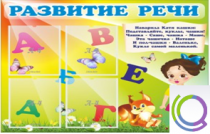 Стенд "Развитие речи" (вариант 1) - «globural.ru» - Ростов-на-Дону
