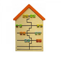 Дидактическая панель "Домик мечты" - «globural.ru» - Ростов-на-Дону