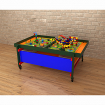 STEAM Многофункциональный стол Весёлые пчёлки оранжевый - «globural.ru» - Ростов-на-Дону