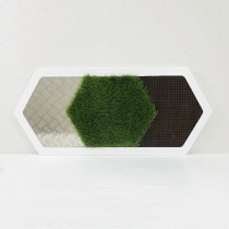 Декоративная тактильная панель 3в1 - «Сталь, Трава, Колючки» - «globural.ru» - Ростов-на-Дону