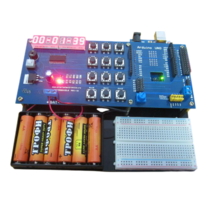 Набор для быстрого прототипирования электронных устройств на основе микроконтроллерной платформы "Макрошилд MS1-16 KV" - «globural.ru» - Ростов-на-Дону