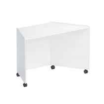 Стол-трапеция корпусной (белый) - «globural.ru» - Ростов-на-Дону