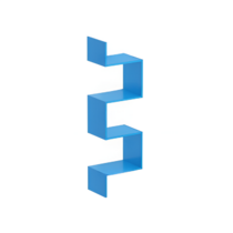 Стеллаж-полка (синий) - «globural.ru» - Ростов-на-Дону