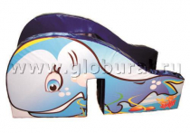 Горка "Кит" для сухого бассейна - «globural.ru» - Ростов-на-Дону