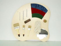 Тактильная панель "Тело гусеницы" (кисточки) - «globural.ru» - Ростов-на-Дону