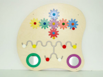 Тактильная панель "Тело гусеницы" (шестерёнки) - «globural.ru» - Ростов-на-Дону