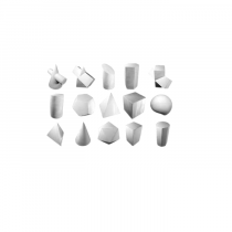 Комплект гипсовых моделей геометрических тел  - «globural.ru» - Ростов-на-Дону