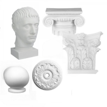 Комплект гипсовых моделей для натюрморта  - «globural.ru» - Ростов-на-Дону