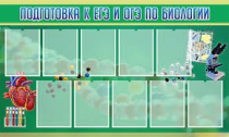Стенд "Подготовка к ЕГЭ и ОГЭ по биологии" (вариант 2) - «globural.ru» - Ростов-на-Дону