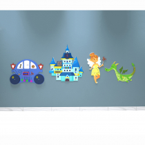 Комплект бизибордов "В сказочном королевстве 4 в 1" - «globural.ru» - Ростов-на-Дону