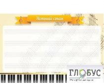 Стенд "Нотный стан" - «globural.ru» - Ростов-на-Дону