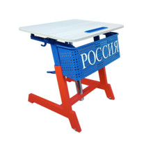 Стол ученический одноместный "Патриот-1п" на газовом лифте (р.гр. № 3-7 и наклоном столешницы ) - «globural.ru» - Ростов-на-Дону