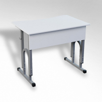 Стол 'Архимед ТР' 1-х местный регулируемый с эргономичной столешницей  - «globural.ru» - Ростов-на-Дону