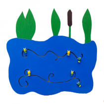 Декоративно-развивающая панель «Пруд» (вариант 1) - «globural.ru» - Ростов-на-Дону