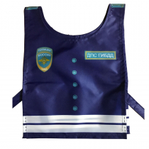 Жилет ролевой: Инспектор ДПС - «globural.ru» - Ростов-на-Дону