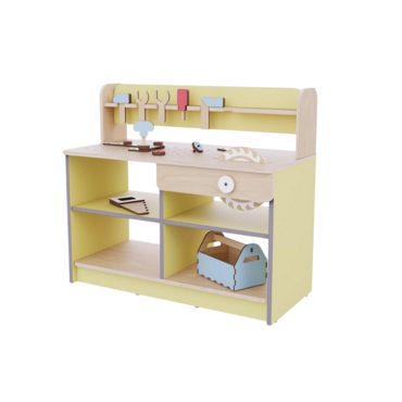 Верстак с набором инструментов из коллекции «НЕГА» (желтый) - «globural.ru» - Ростов-на-Дону