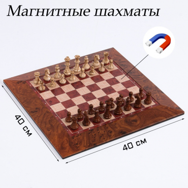 Шахматы магнитные доска и фигуры из пластика - «globural.ru» - Ростов-на-Дону