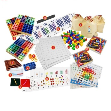 Нумирошка. Базовый набор для групповых занятий с детьми младшего возраста от 3 до 5 лет  - «globural.ru» - Ростов-на-Дону