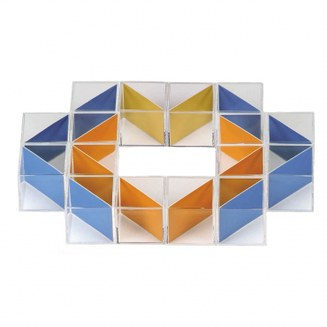 Кубики прозрачные с цветной диагональю - «globural.ru» - Ростов-на-Дону