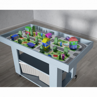 Игровой ландшафтный стол для изучения ПДД №2 - «globural.ru» - Ростов-на-Дону