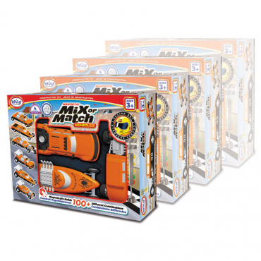 Магнитный конструктор Транспорт "Смешай и собери". Серия Гонка  Комплект на группу - «globural.ru» - Ростов-на-Дону