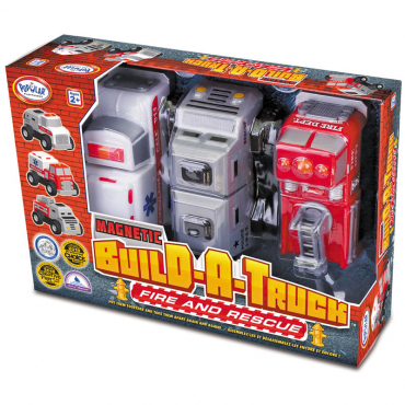 Магнитный конструктор "Создай свою спасательную технику". Стартовый набор - «globural.ru» - Ростов-на-Дону