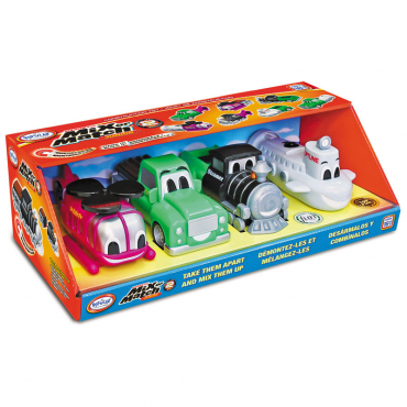 Магнитный конструктор Транспорт "Смешай и собери". Малыш №2. Стартовый набор  - «globural.ru» - Ростов-на-Дону