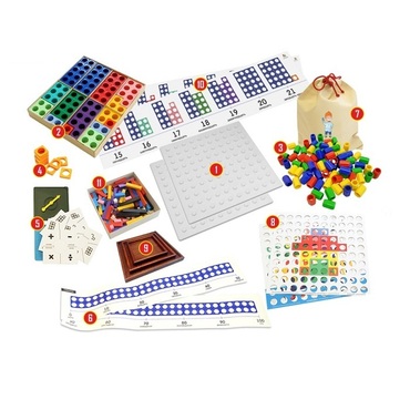 Нумирошка. Базовый набор для индивидуальных занятий с детьми младшего возраста от 3 до 5 лет  - «globural.ru» - Ростов-на-Дону